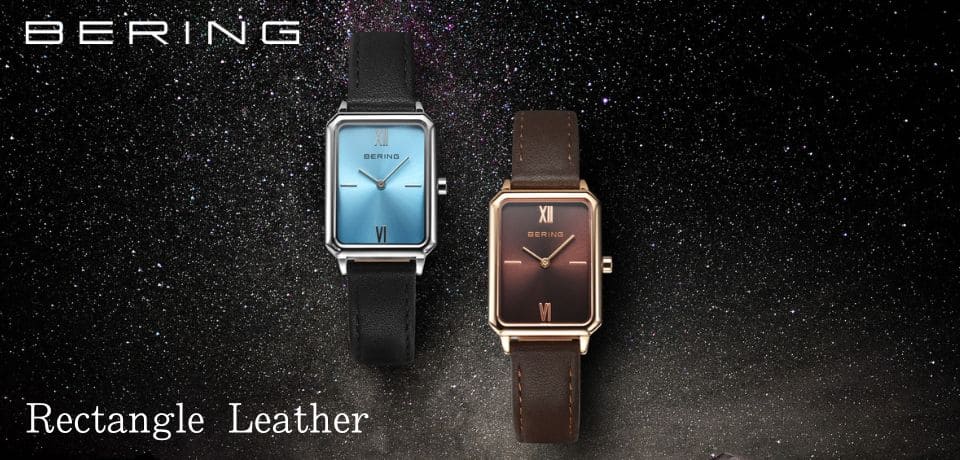 BERING/ベーリング ブランド公式オンラインストア先行発売 レディース レクタングルレザー 17423  BERINGブランド公式オンラインストアのノルディックフィーリング