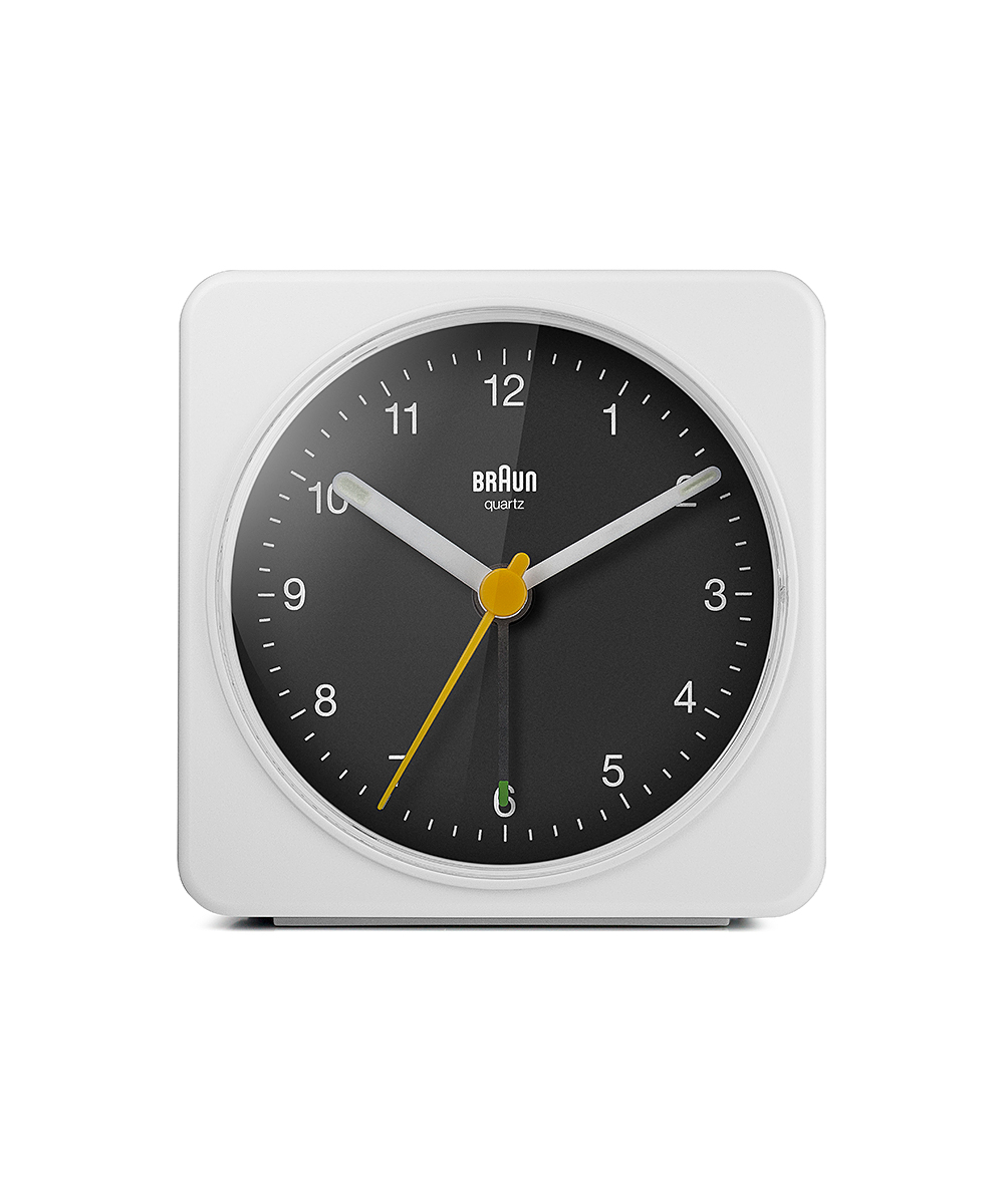 BRAUN Analog Alarm Clock  BC03WB