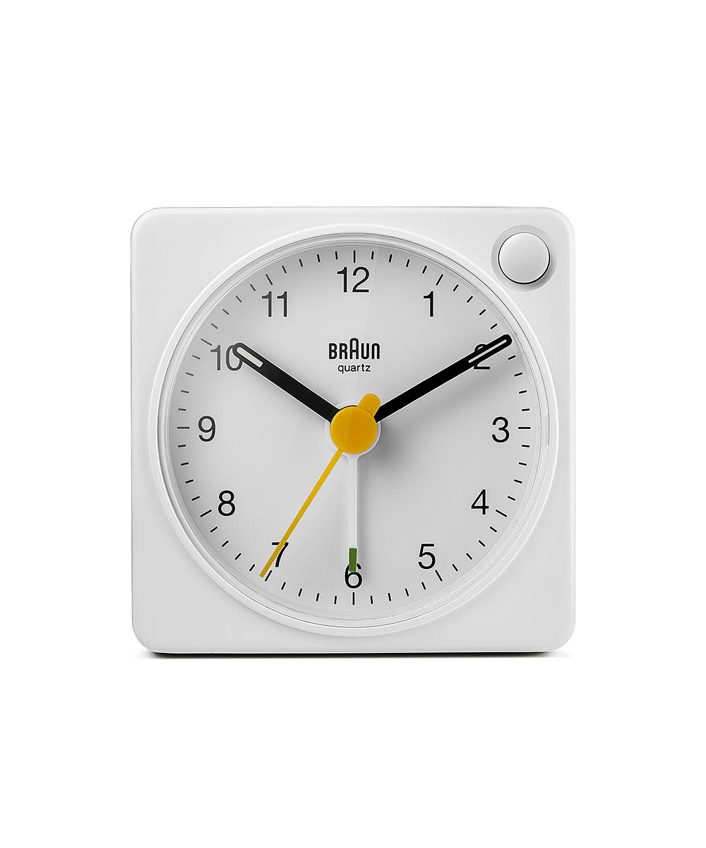 BRAUN Analog Alarm Clock  BC02XW （ホワイト）
