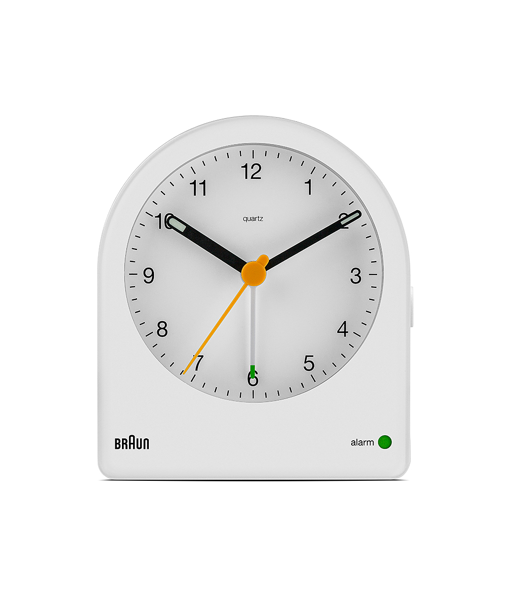 BRAUN Analog Alarm Clock BC22W