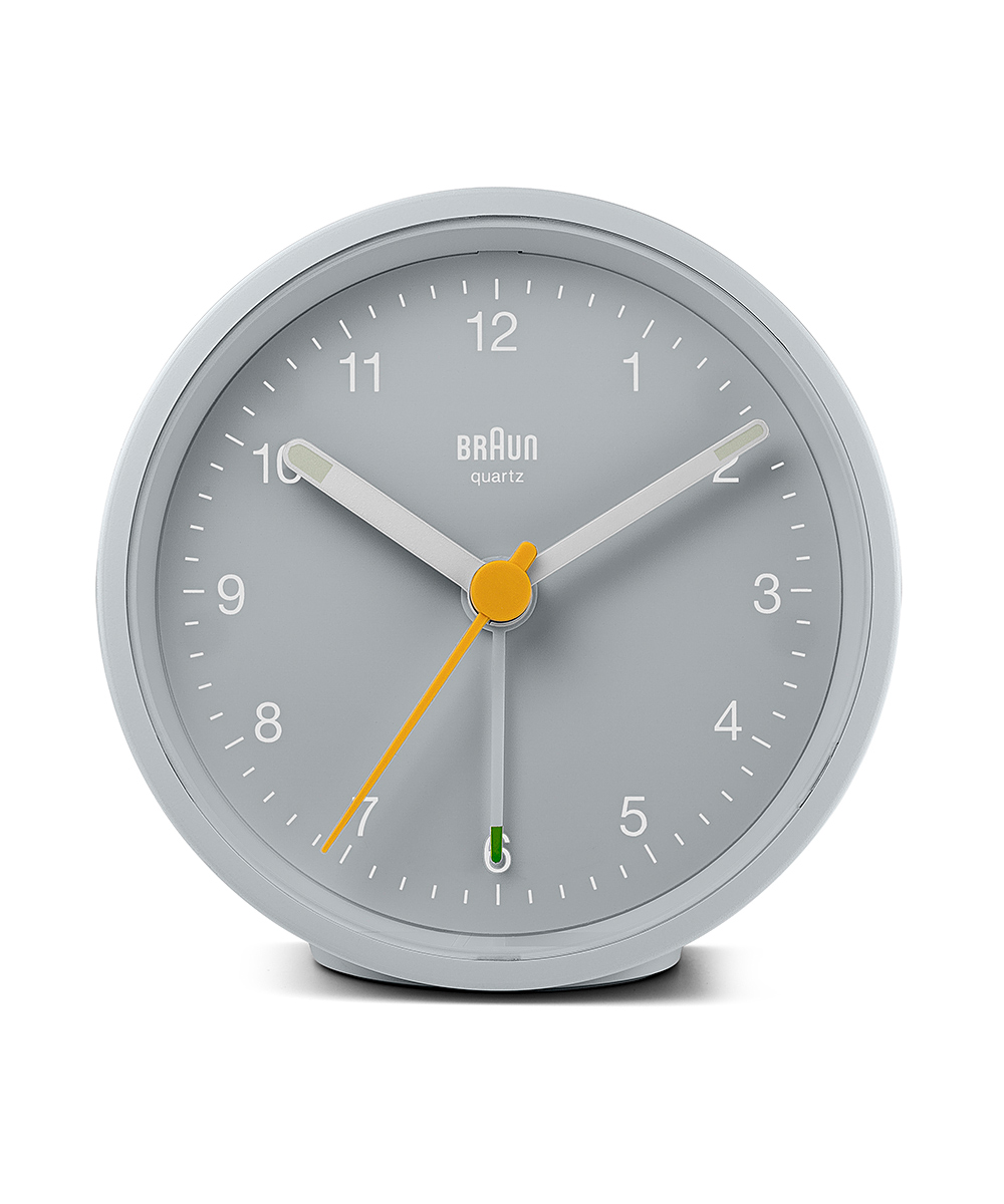 BRAUN ALARM CLOCK GRAY BC12G iuE A[uv O[j