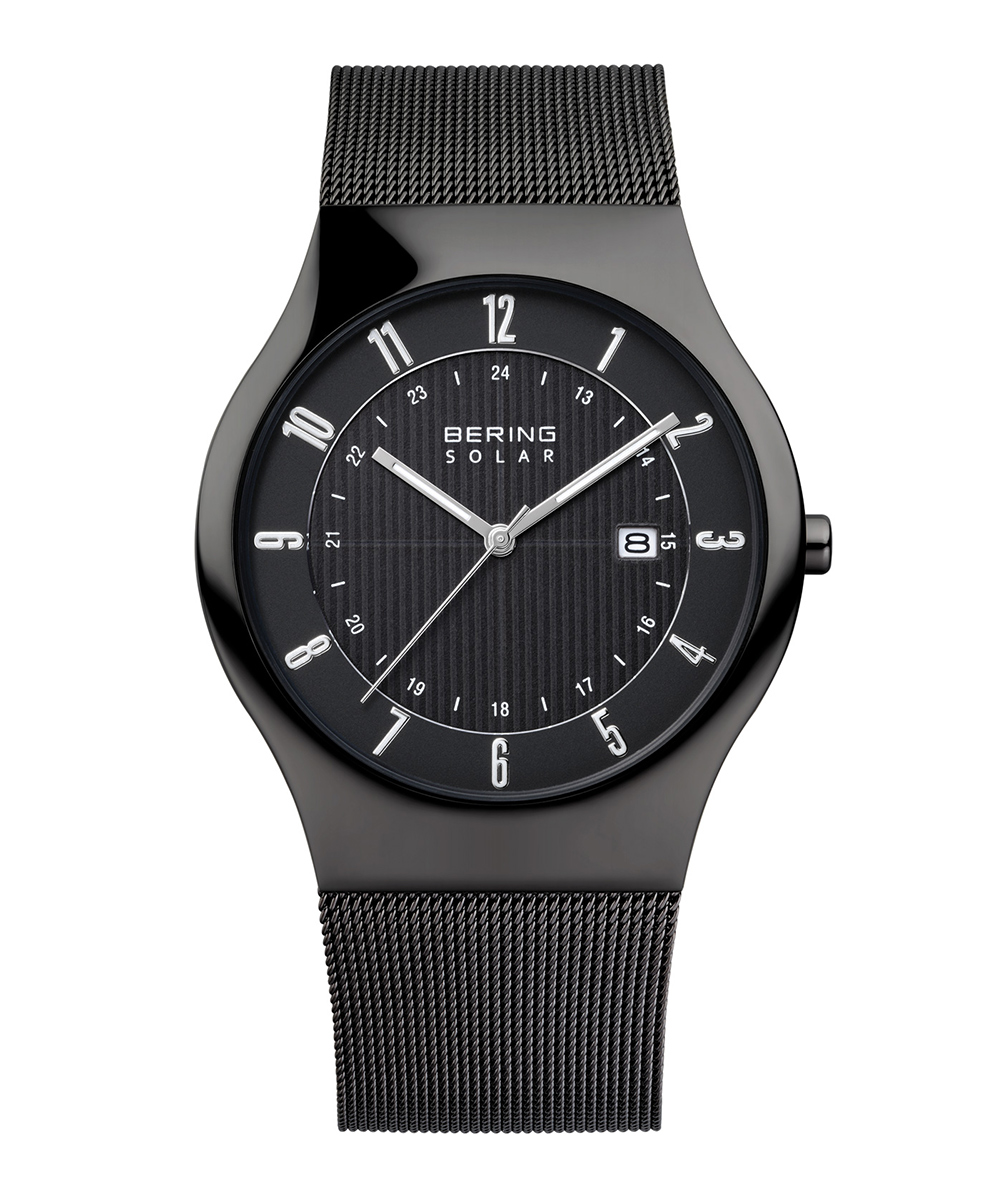 Black BERING SLIM SOLAR 14640 222