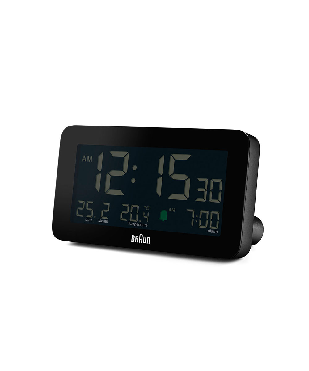 BRAUN Digital Alarm Clock BC10B