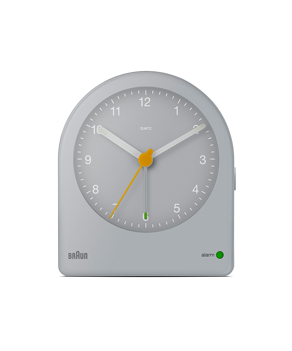 BRAUN ALARM CLOCK GRAY BC22G iuE AiOA[uv O[ j