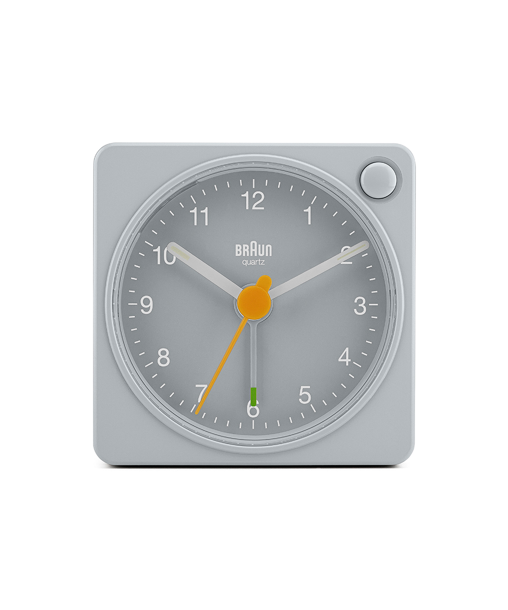  BRAUN ALARM CLOCK GRAY BC02XG iuEuv AiOA[NbN O[j