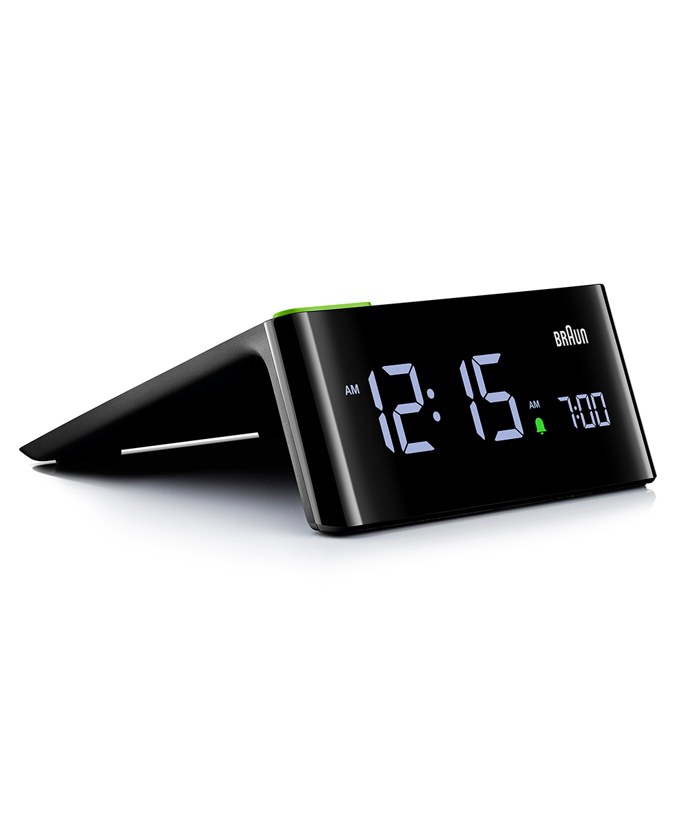 BRAUN DIGITAL ALARM Clock BLACK BC16B (uE fW^A[NbN ubN)