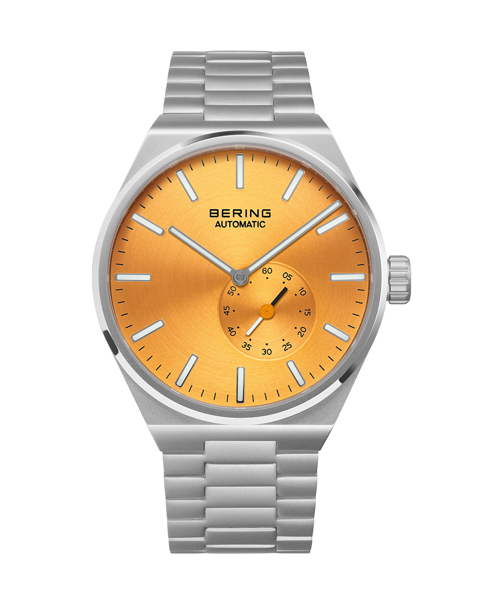 BERING MENS AUTOMATIC ARCTIC CIRCLE YELLOW SILVER 19441-701ix[O Y I[g}`bN A[NeBbNT[N CG[~Vo[j