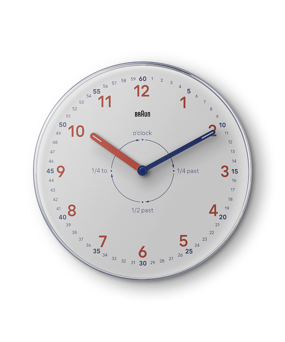 BRAUN Time Teacher  WALL CLOCK WHITE  BC26TW iuE ^CeB[`[ AiO Ǌ|v zCg~IWj