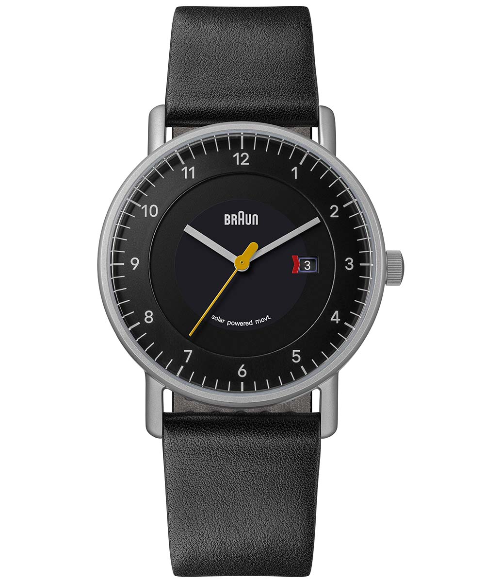 y716 \tz BRAUN SOLAR WATCH  LEATHER SILVER BN0301BKSLBKGiuE \[[rv Ձ~Vo[P[X~vxgj