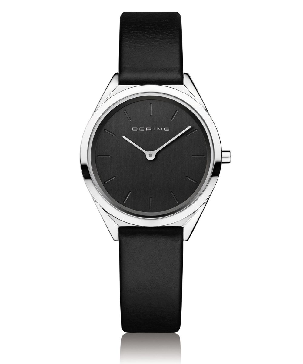 BERING Ladies Unisex Ultra Slim BlackSilver 17031-402ix[O fB[X jZbNX rv EgX ubNU[xgVo[P[Xj