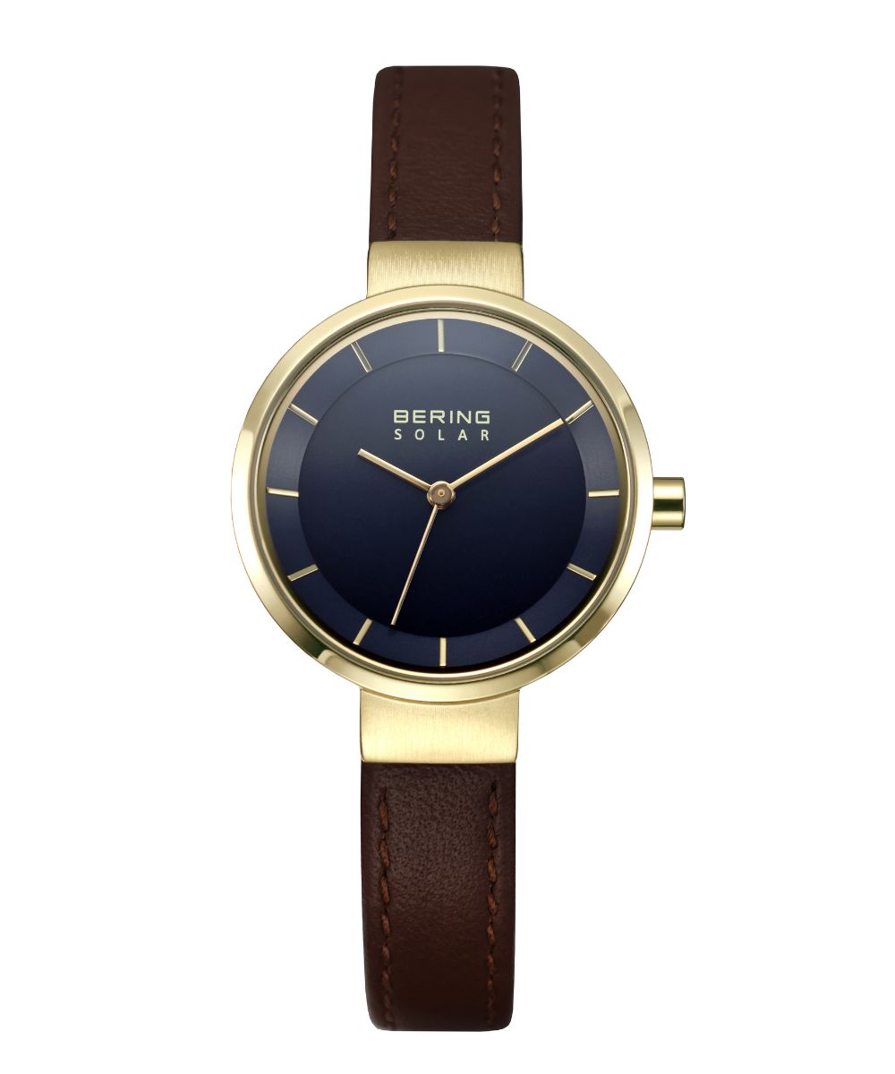 y117z\t BERING Ladies Scandinavian Solar Navy Blue 14627-537  ix[O fB[Xrv \[[ lCr[u[j