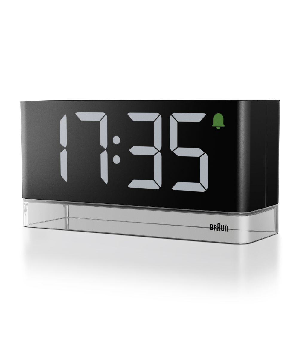 BRAUN DIGITAL ALARM CLOCK  BC27BiuE fW^ LEDfBXvCiCgCg A[NbN ubNj