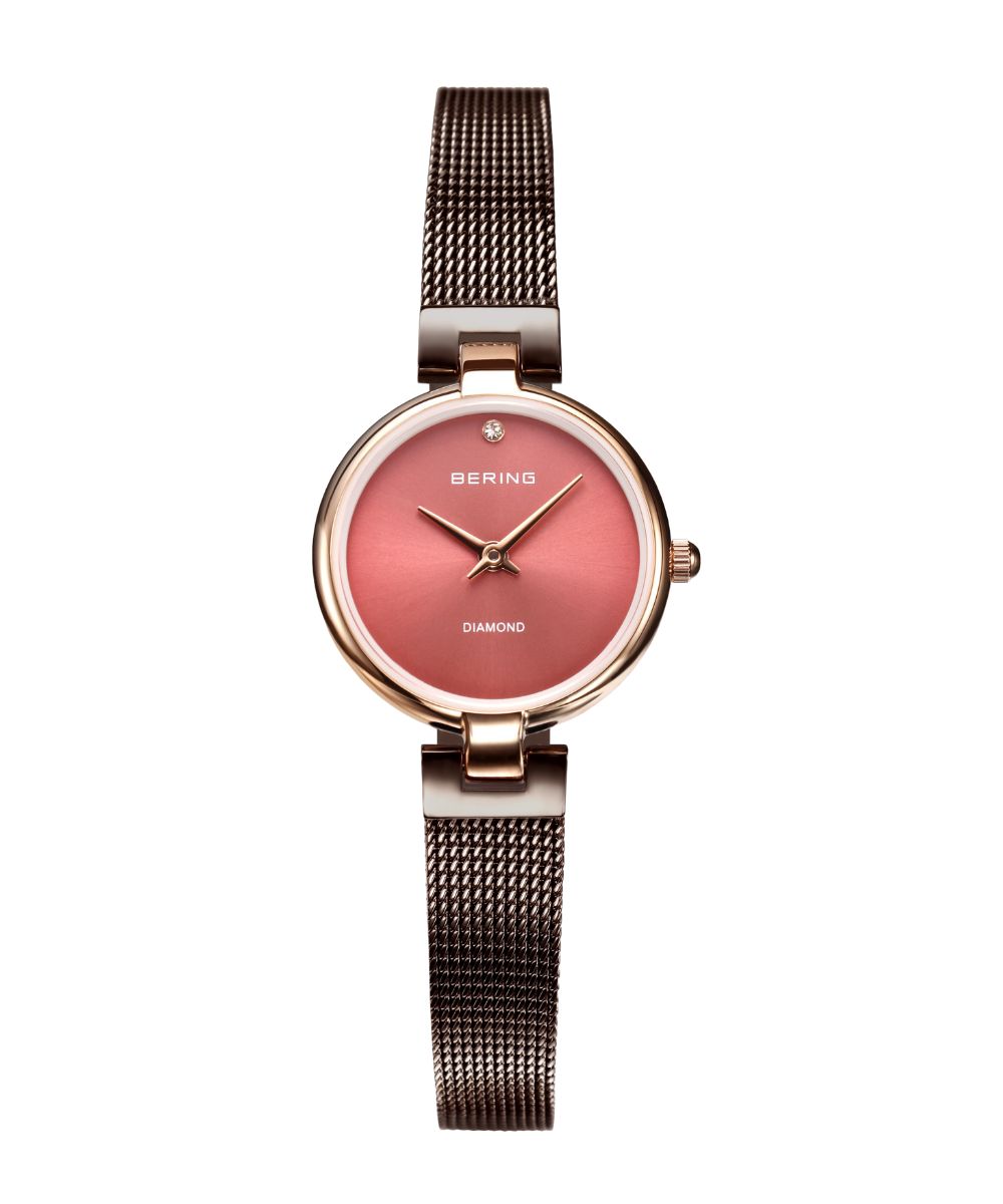 �y2��4������ �\���t���z BERING Ladies Watch Classic Diamond Cherry Blossom Japan Limited 17724-069 �i�x�[�����O ���f�B�[�X�r���v �N���V�b�N�_�C�������h �`�F���[�u���b�T�� �� ���{���胂�f���j