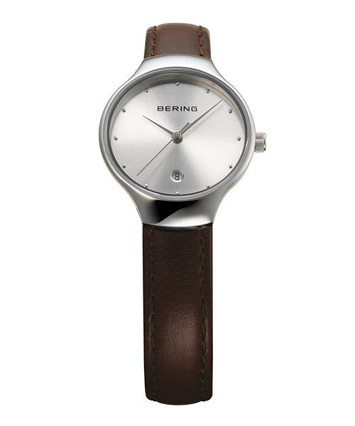 BERING Ladies Classic Silver~Brown 13326-500ix[O fB[Xrv VCj[Vo[uEU[j